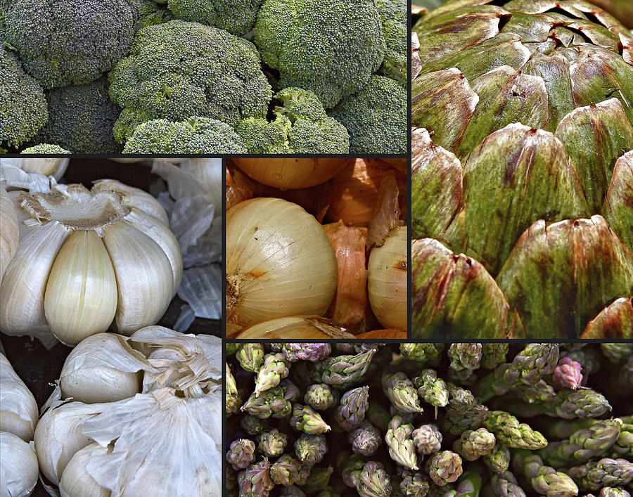 Vegetable Montage Photograph by Forest Alan Lee