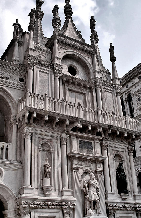 Venetian Architecture IV Photograph by Ellen Heaverlo