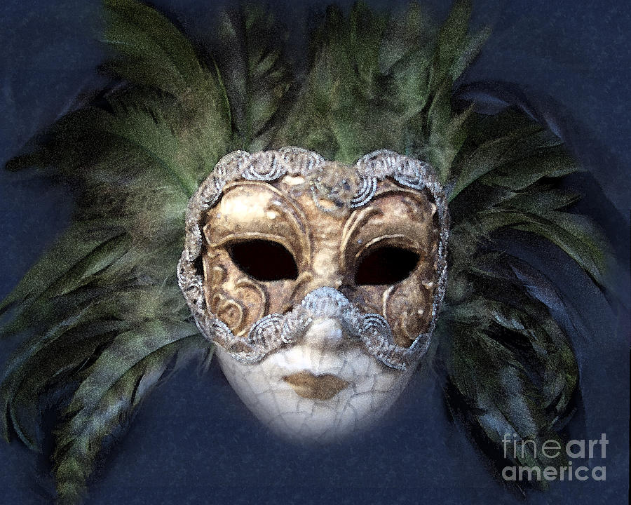 Venetian Face Mask Serie A Photograph by Heiko Koehrer-Wagner