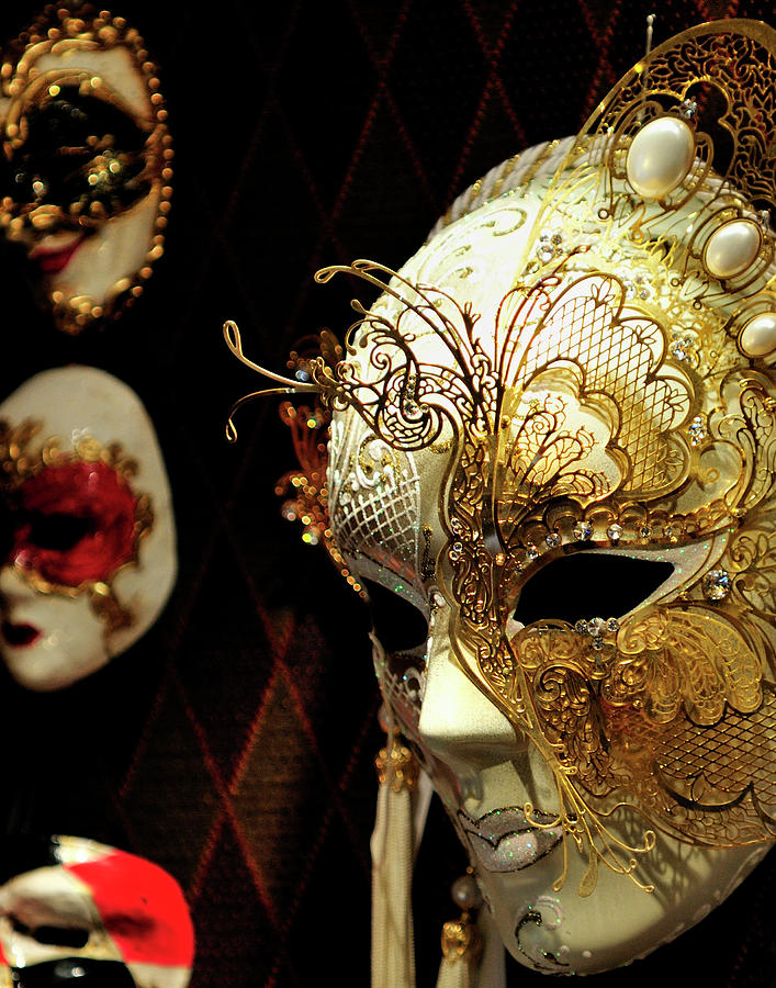 Venetian Masks Photograph by Bill Dodsworth