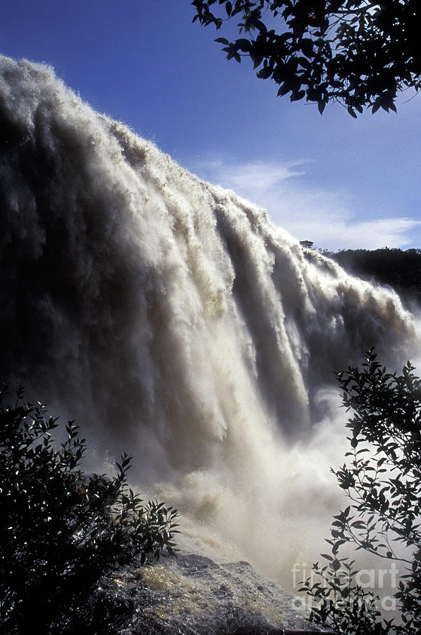 Venezuela Waterfall Photograph by John  Mitchell