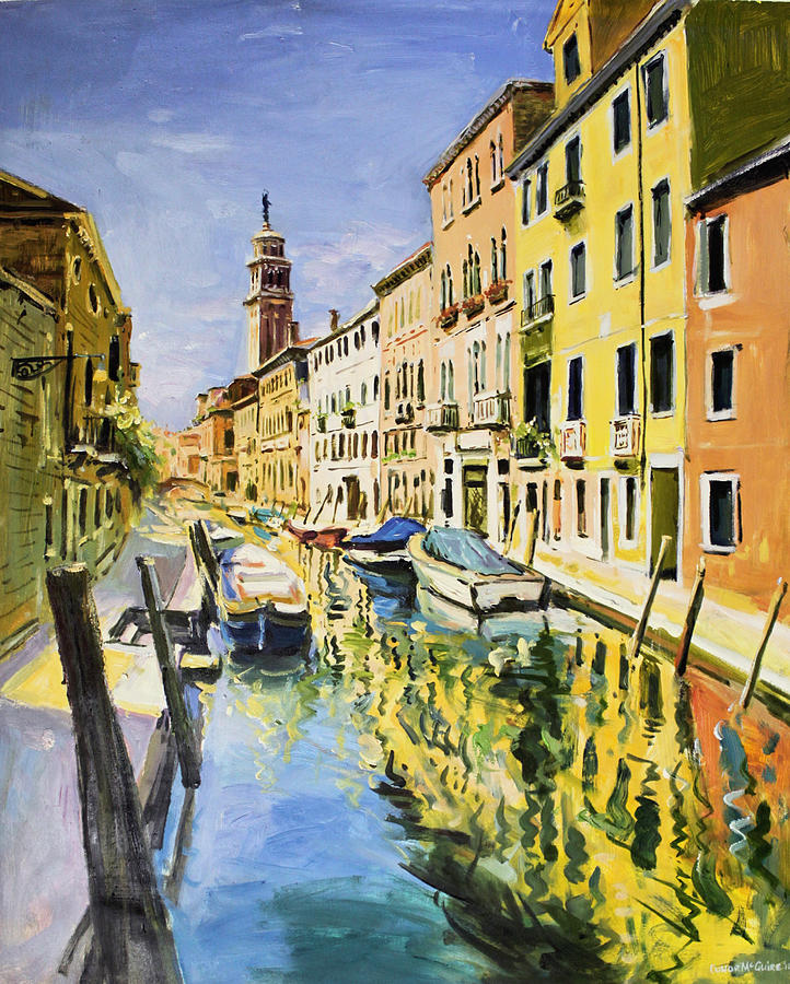 Venice Canal Painting
