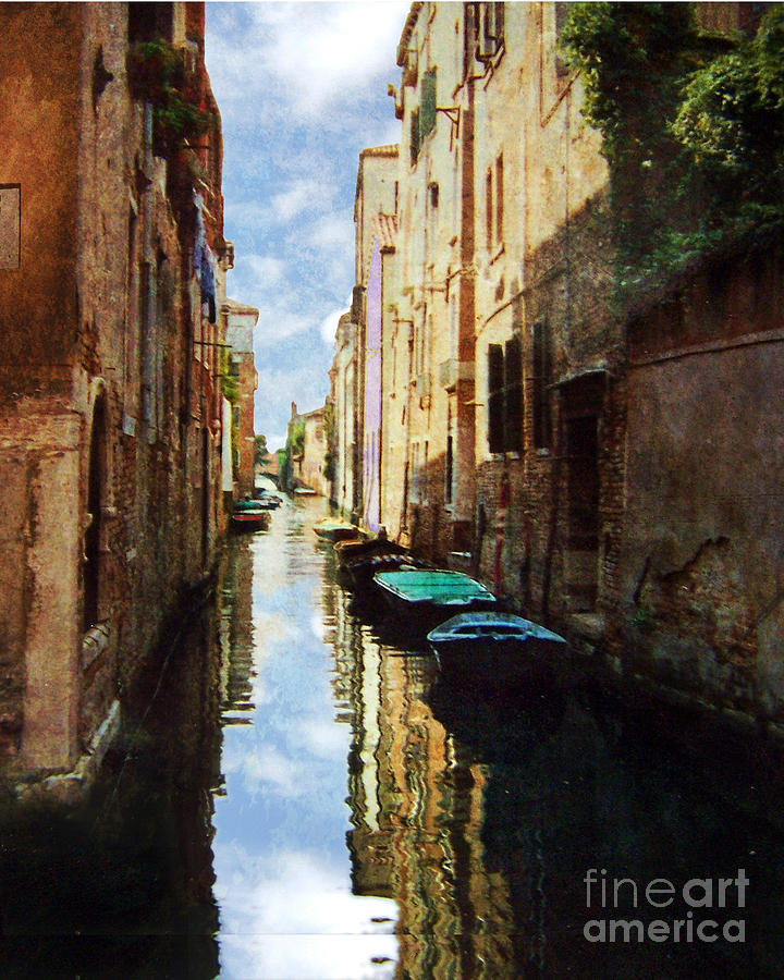Venice Canal Photograph by Deborah Smith