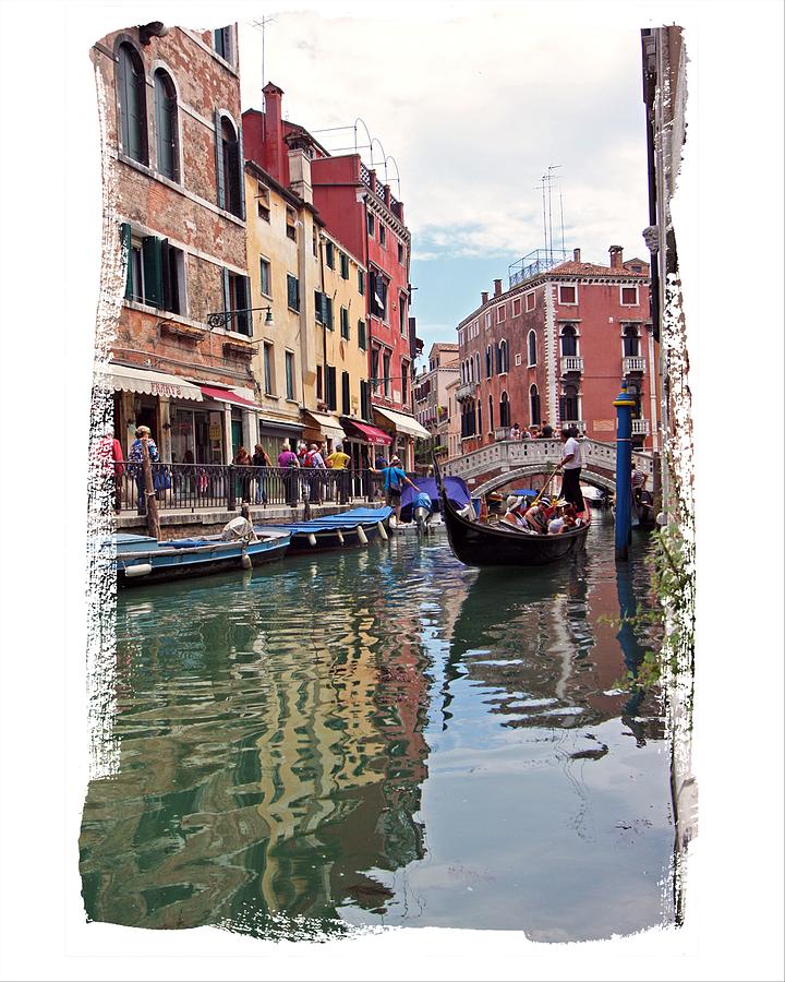 Venice Canal Photograph by Judy Deist