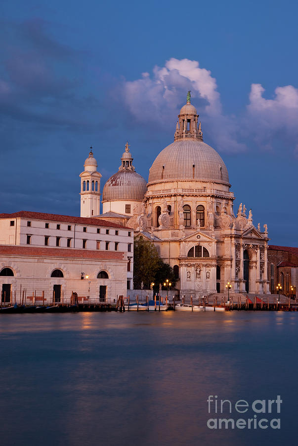 Santa Maria della Salute Church - Venice Italy Photograph by Brian Jannsen