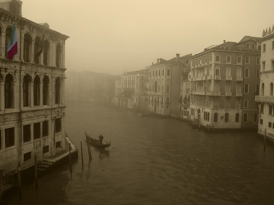 Venice Photograph by David Gleeson