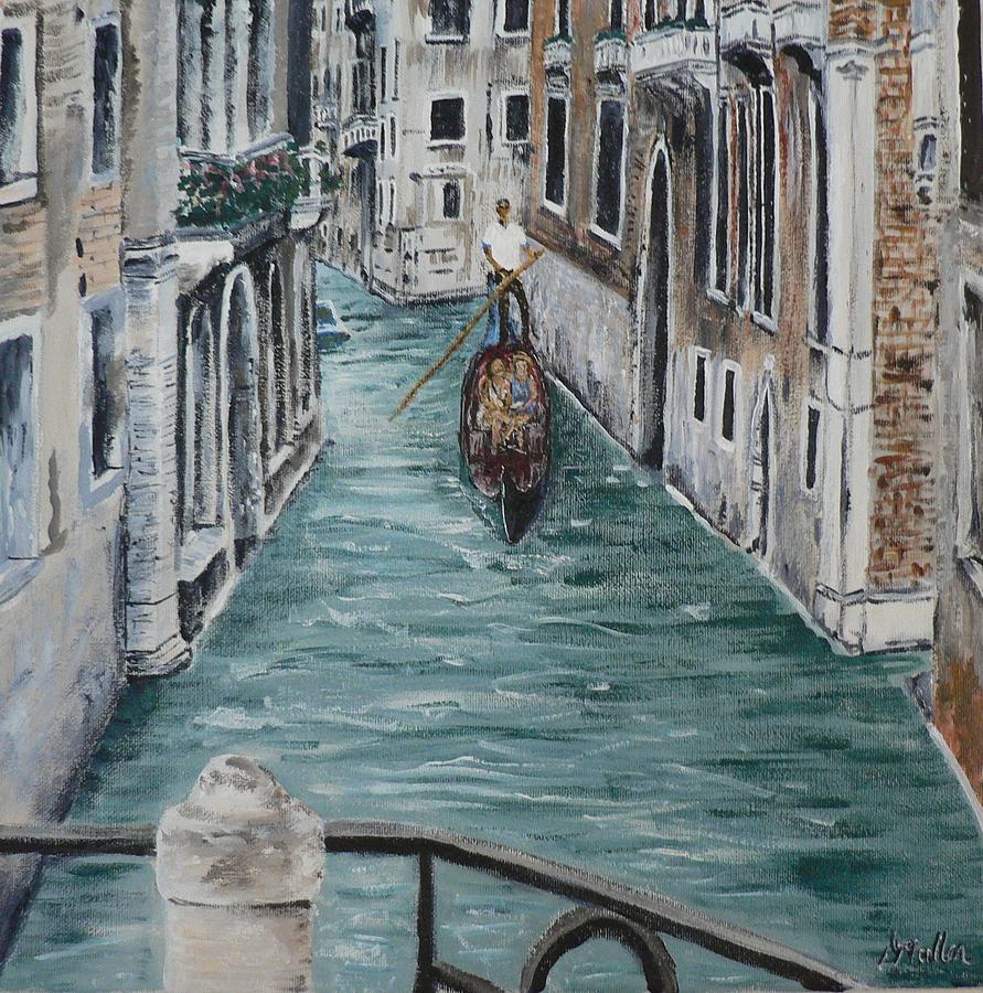Venice Painting by Donna Muller