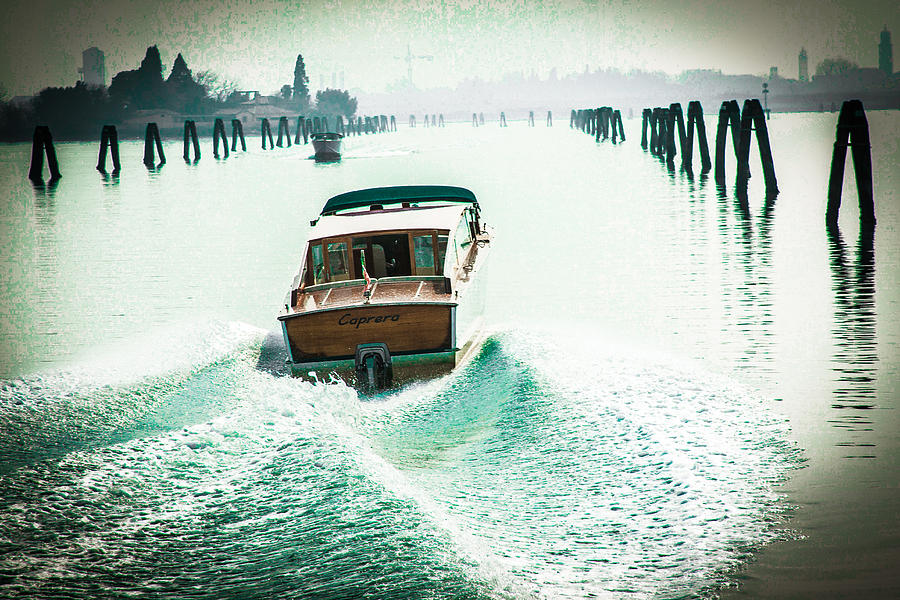 Venice Ferry Photograph by Nathan Hall | Fine Art America