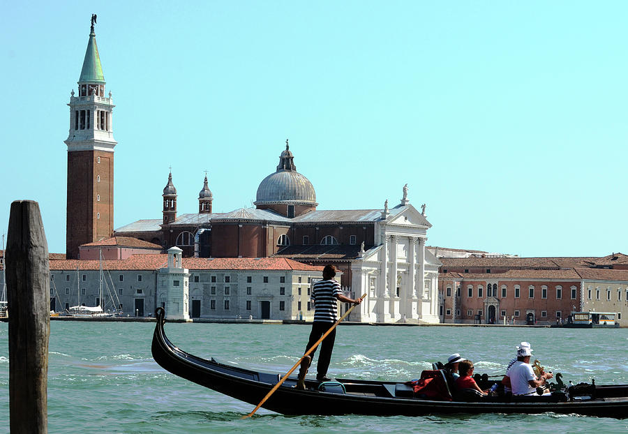 Venice from a Gandola Photograph by La Dolce Vita