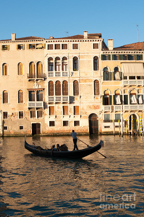 Venice gondola Photograph by Andrew  Michael
