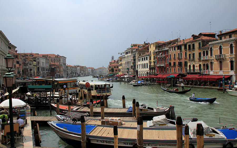 Venice Grand Canal 1 Photograph by Andrew Fare