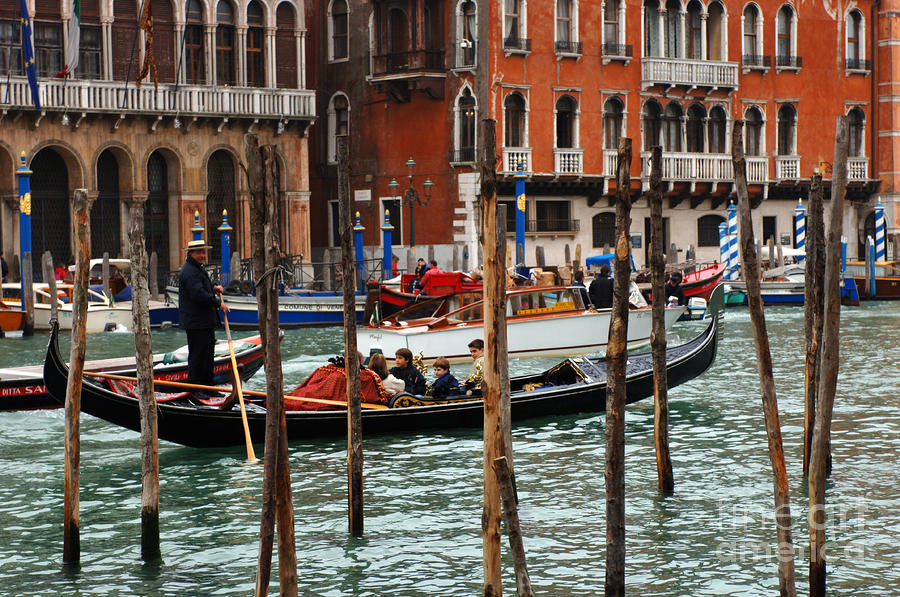 Venice Grand Canal 1 Photograph by Bob Christopher