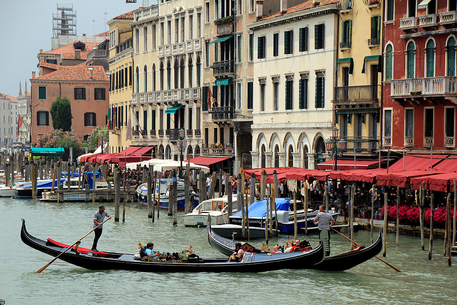 Venice Grand Canal 2 Photograph by Andrew Fare