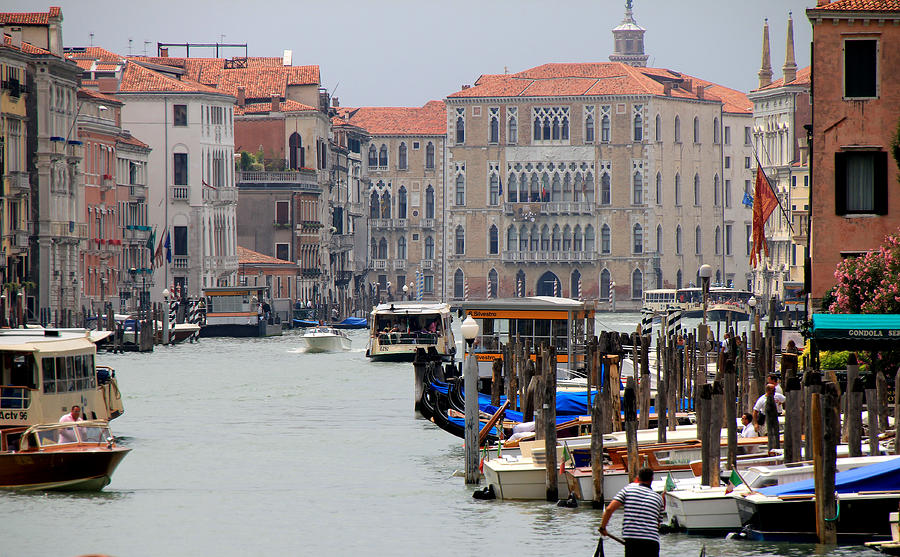 Venice Grand Canal 3 Photograph by Andrew Fare