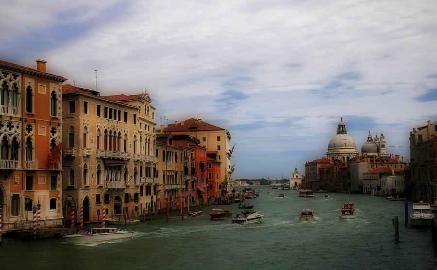 Venice Grand Canal 7 Photograph by Andrew Fare