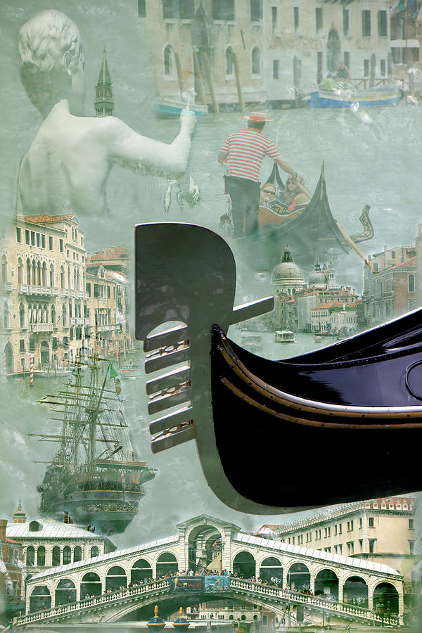 Venice Photograph - Venice Montage by Andrew Fare