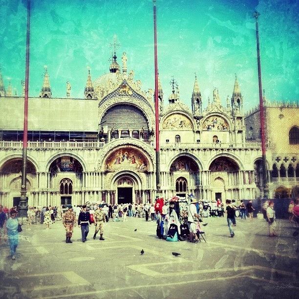 Ig Photograph - #venice Piazza S Marco #iphonesia by Wilder Biral