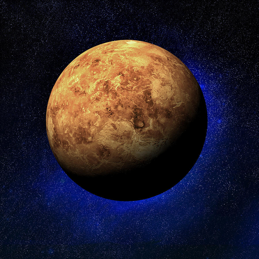 Venus & Stars Digital Art by Ian McKinnell