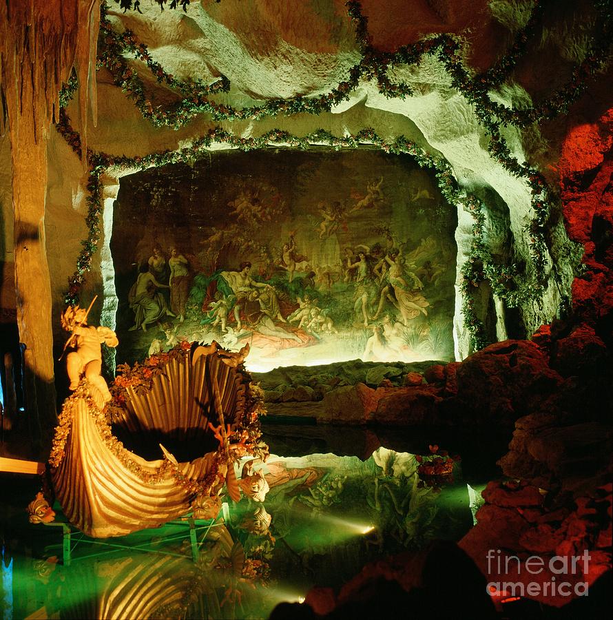 Germany Photograph - Venus Grotto by Serge Fourletoff Germany Photograph - Venus Grotto by Serge Fourletoff