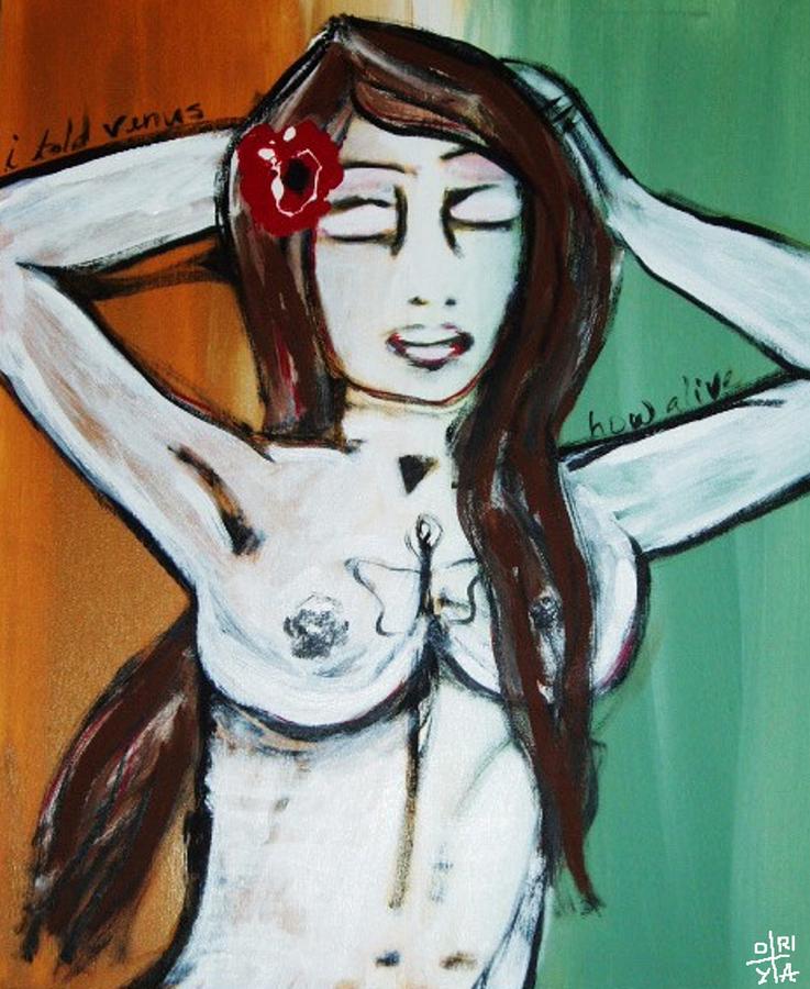 Greek Painting - Venus by Oriya Rae