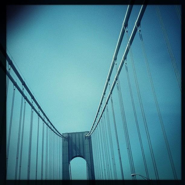 Bridge Photograph - #verazanno #bridge #nyc #tagstagram by Arkady Sandler