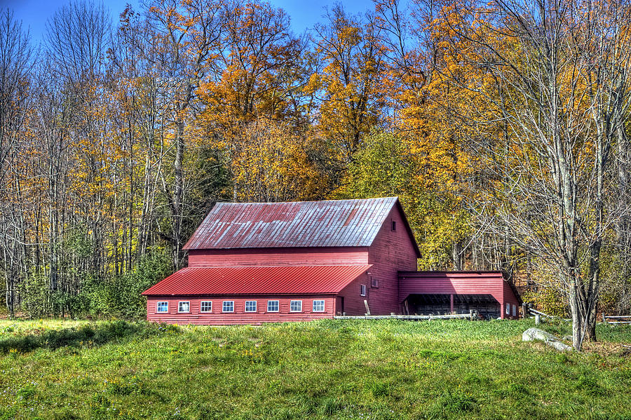 Vermont Barn Photograph by Dennis Clark - Fine Art America