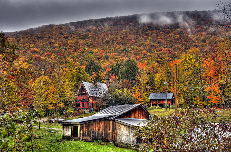  Vermont Landscape  Photograph by Dennis Clark