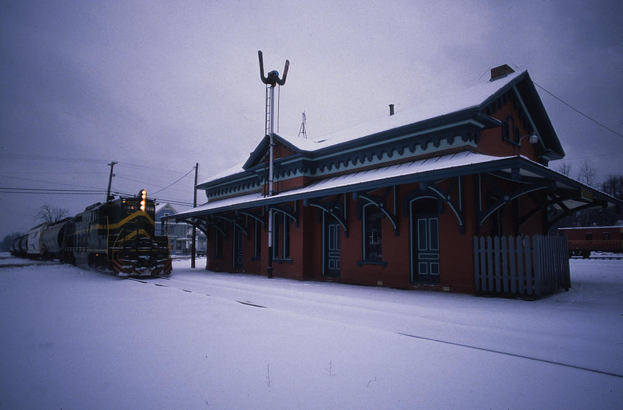 Vermont Railway Winter Photograph By Susan Benson Fine Art America   Vermont Railway Winter Susan Benson 