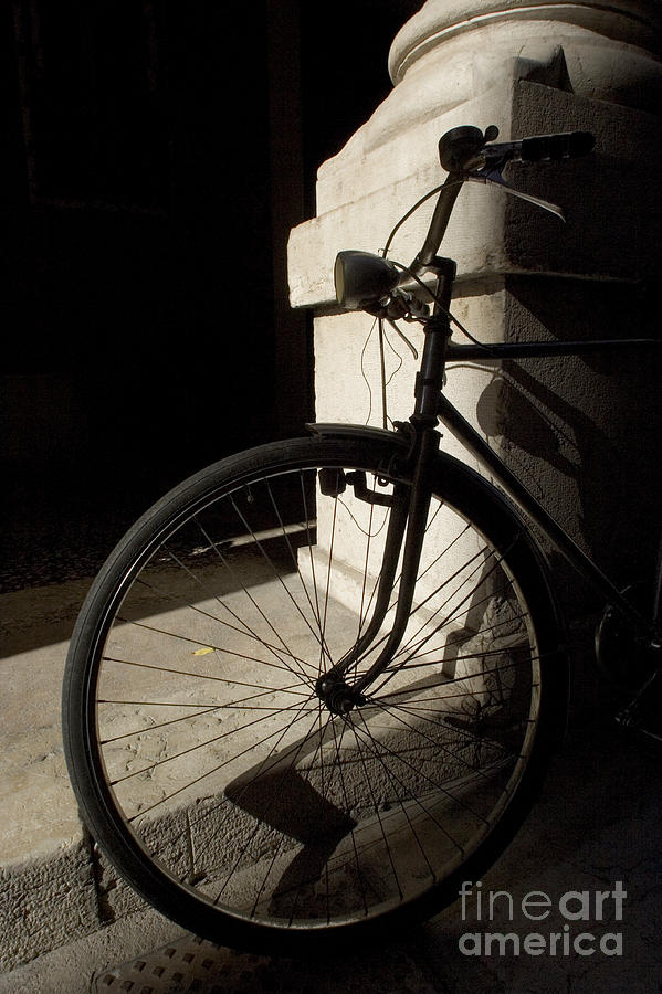 Bicycle Photograph - Verona Bike by Alex Rowbotham
