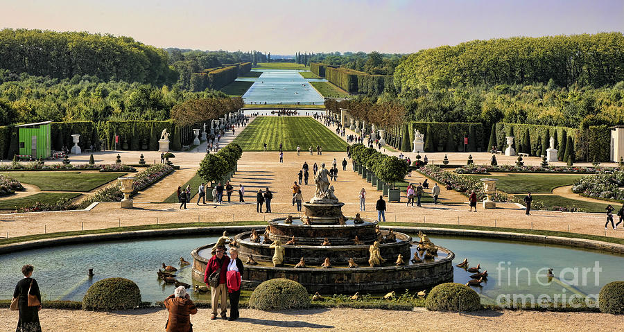 Paris Photograph - Versailles Gardens II by Chuck Kuhn