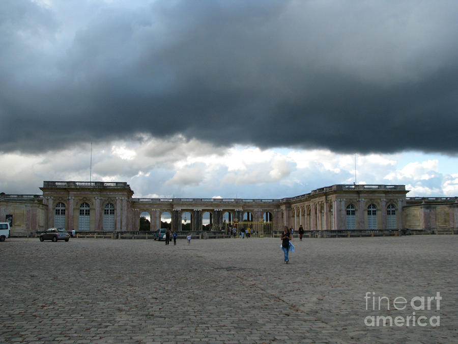Versailles under a Cloud Photograph by Erik Falkensteen