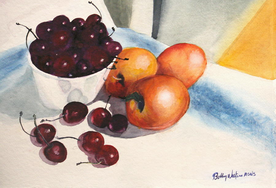 Very Cherry Painting by Bobby Walters