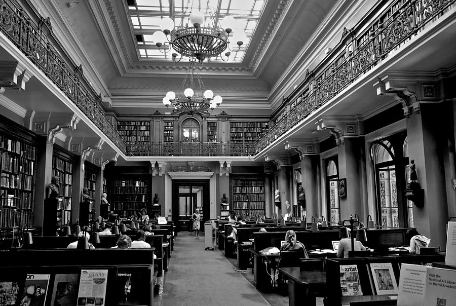 Victoria and Albert Museum Art Library Photograph by Eric Tressler
