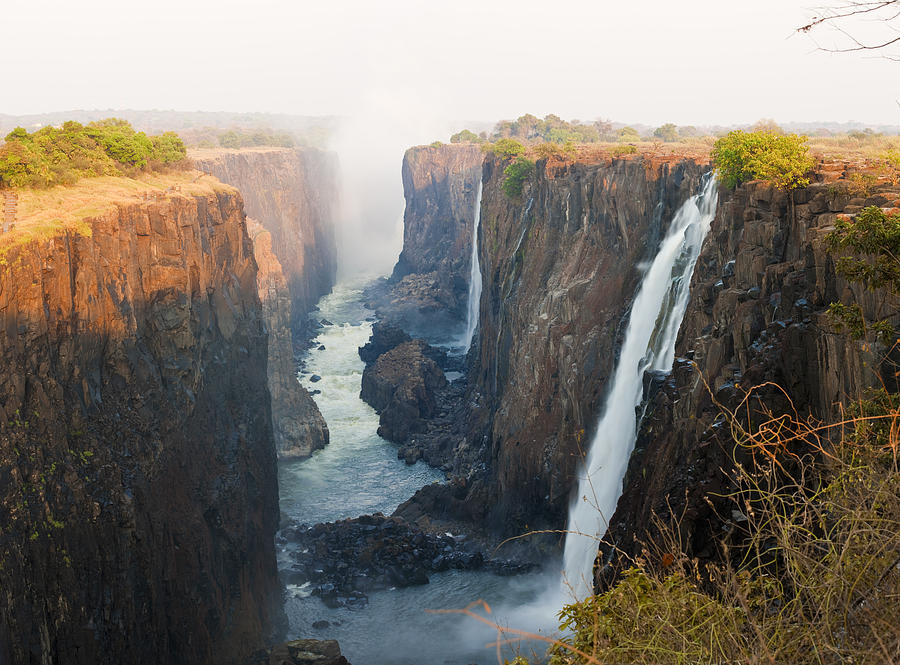 Victoria Falls, Zambia, Southern Africa Photograph by Peter Adams