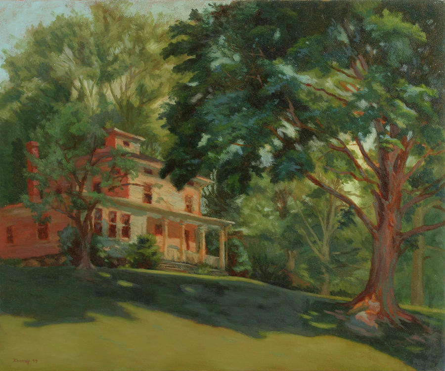 Victorian Homestead Painting by Bruce Zboray