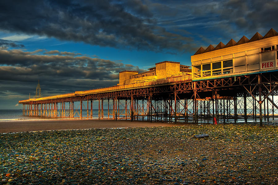 Victorian Pier Colwyn Bay  Photograph by Adrian Evans