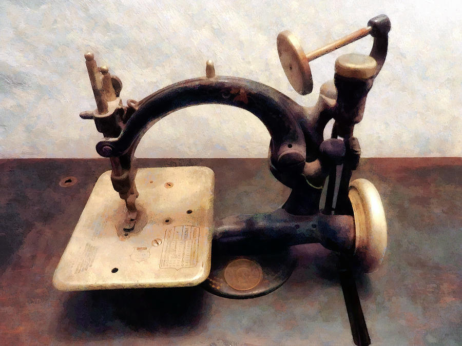 Victorian Sewing Machine Photograph by Susan Savad