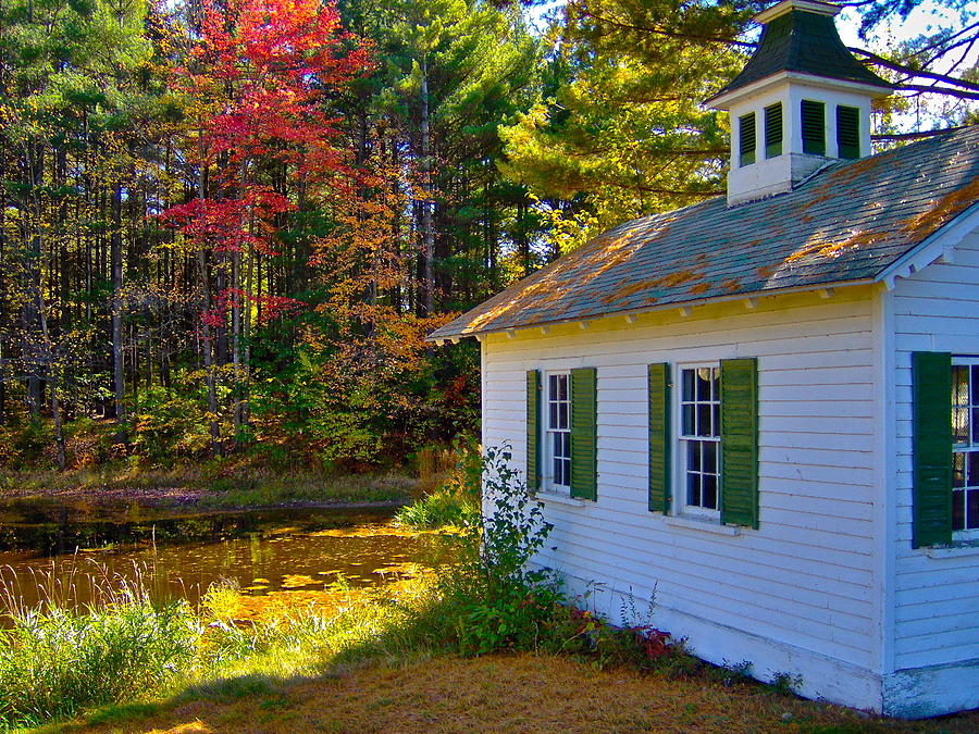 Victorian Shed in Fall 5 Photograph by George Ramos