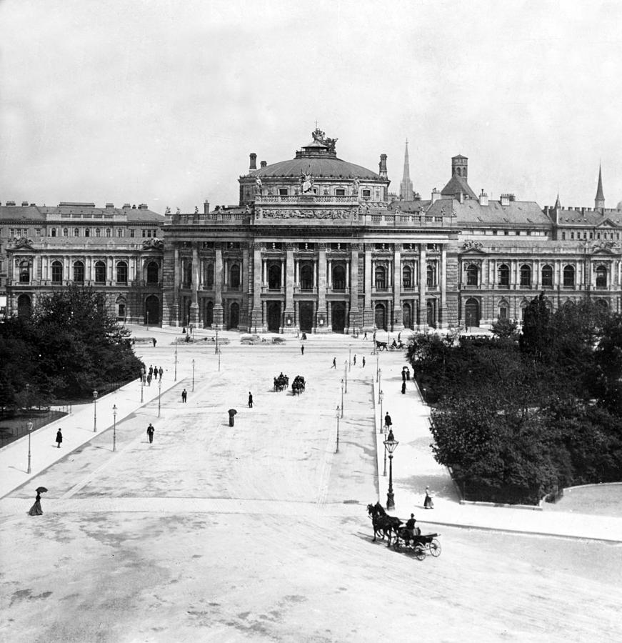Vienna Austria - Hofburg Theatre - c 1903 Photograph by International  Images