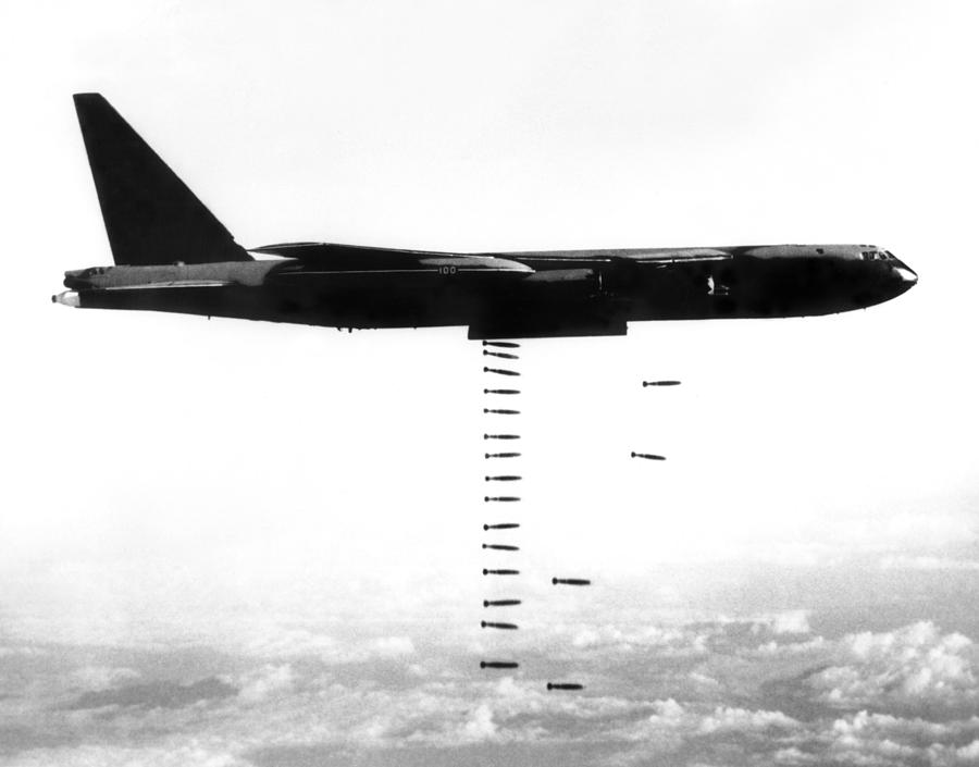 Vietnam War, B-52 Stratofortress By Everett