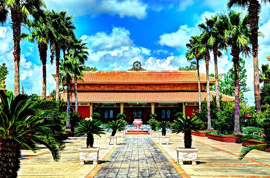 Vietnamese Buddhist Temple Photograph