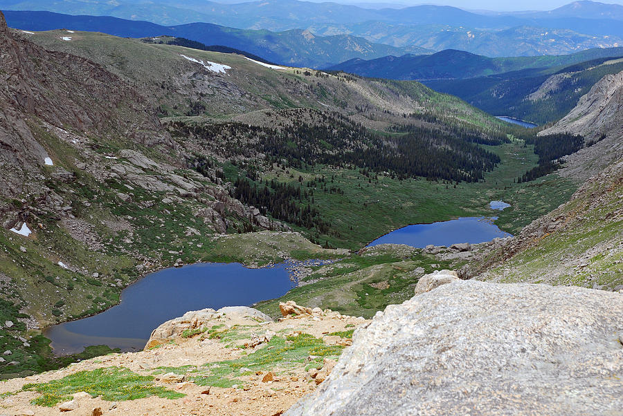 View From Atop Mt. Evans Photograph by Robert Meyers-Lussier