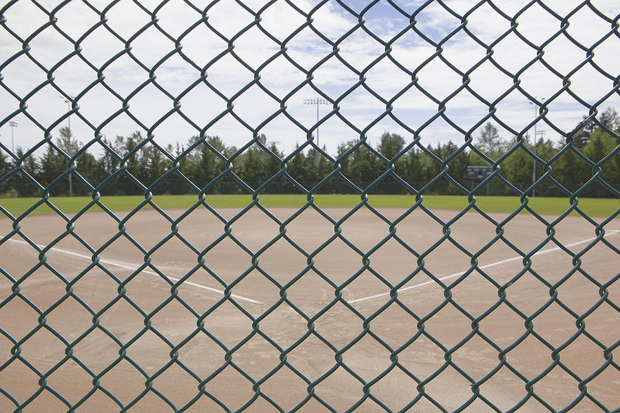 The view from behind home plate at ATT  Baseball field, Baseball,  Basketball court