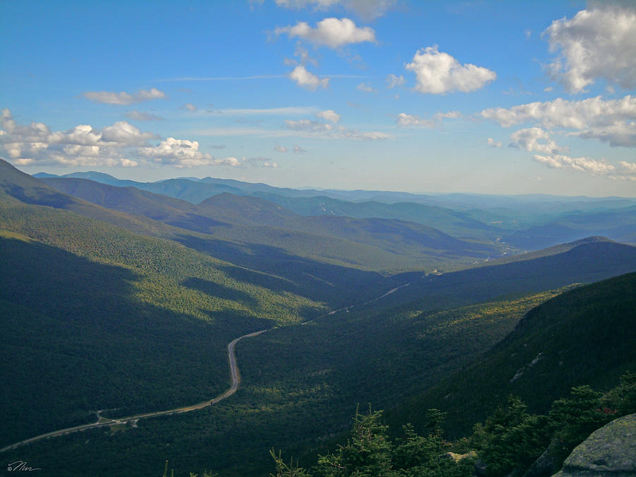 View from Kinsman Ridge Trail Photograph by Nancy Griswold