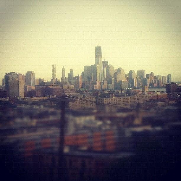 Skyline Photograph - View From My Friends Apartment by Raks Nation