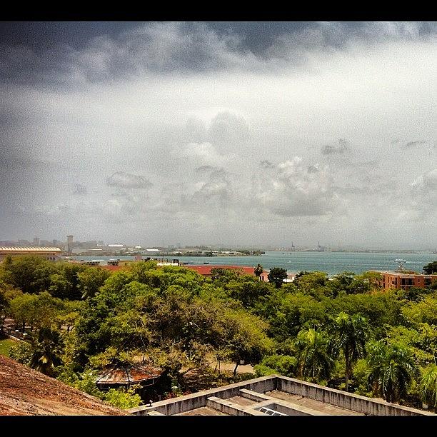 Sun Photograph - View From Old San Juan!!! by Toxyk Clothing ™