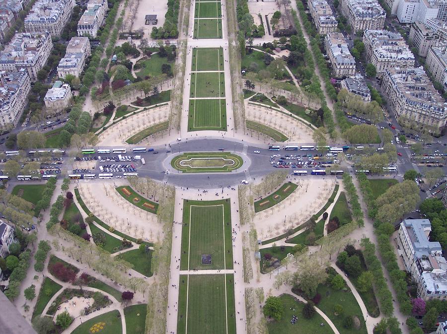 View from the Eiffel Tower Photograph by Marlene Challis