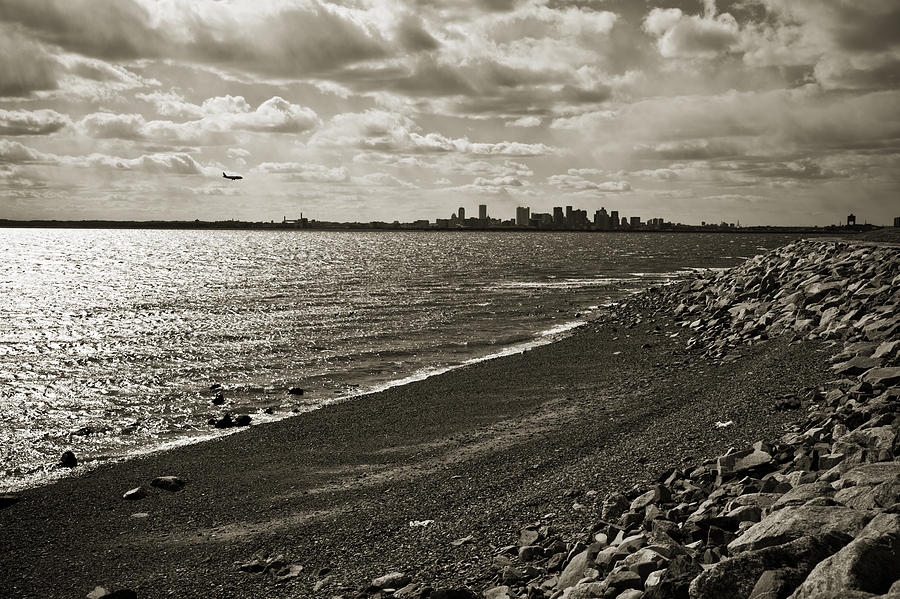 Boston Photograph - View from the Island by Andrew Kubica
