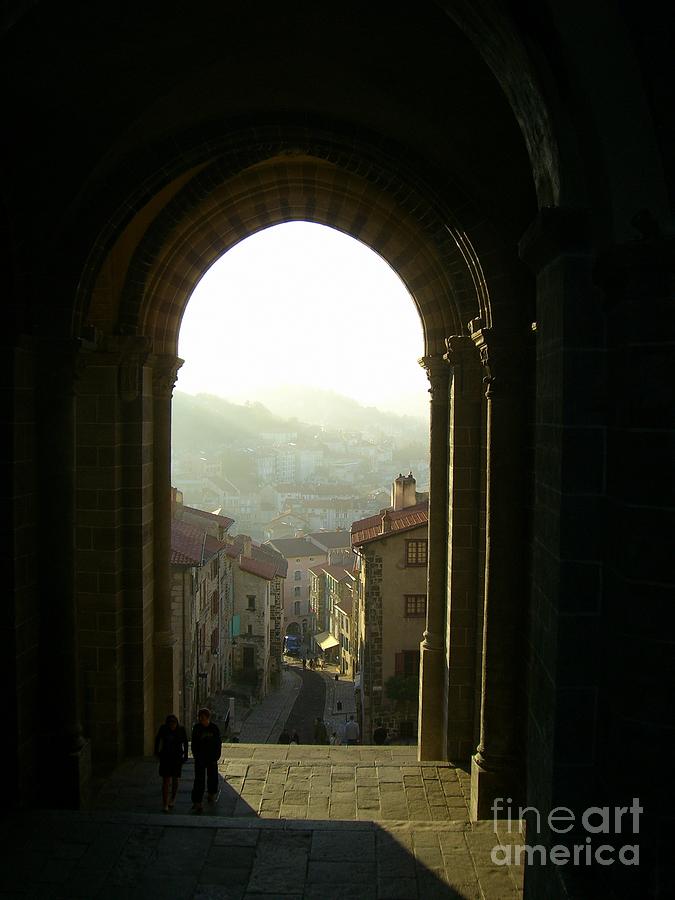 View of Le Puy en Velay Photograph by Lainie Wrightson