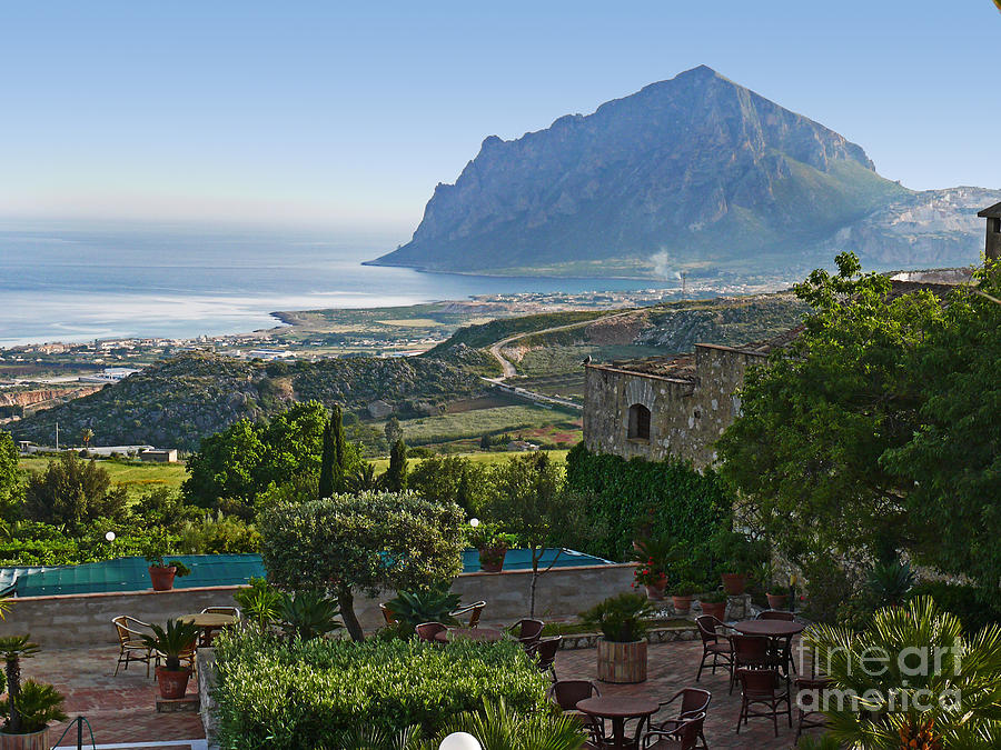 View of Mont Cofano Photograph by Jeanne  Woods